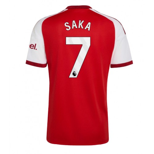 Stroje piłkarskie Arsenal Bukayo Saka #7 Koszulka Podstawowej 2026-27 Krótki Rękaw